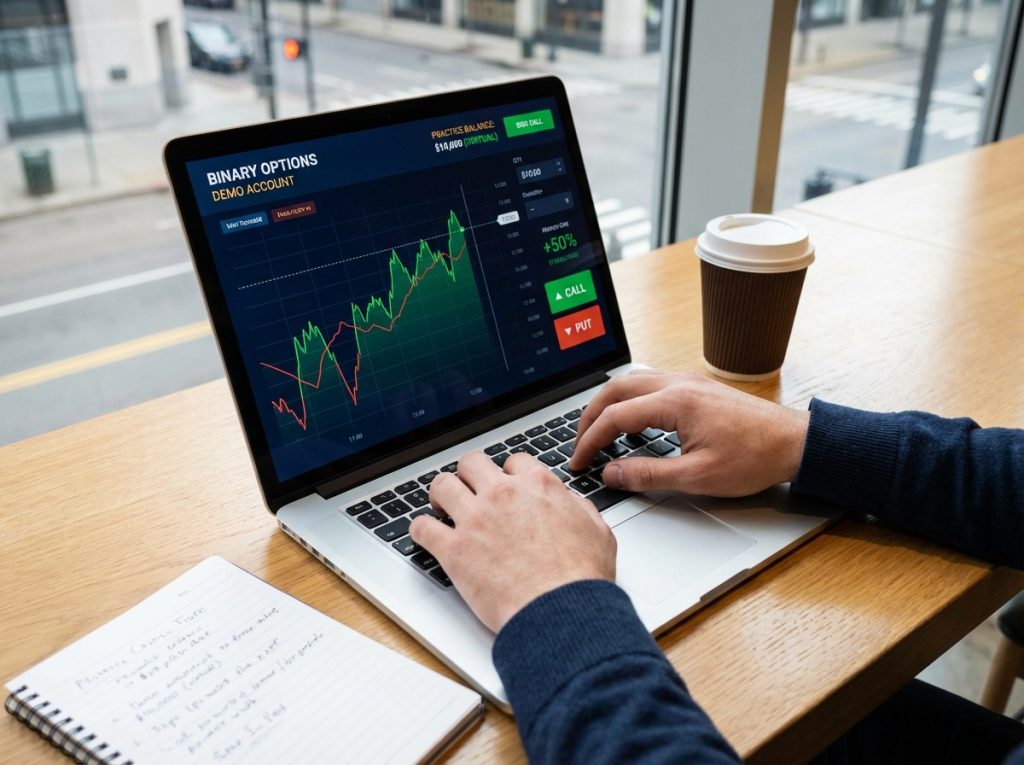 binary options demo account